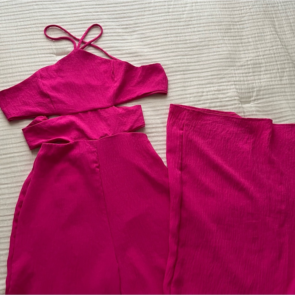 Pink Jumpsuit - Picture 3 of 5